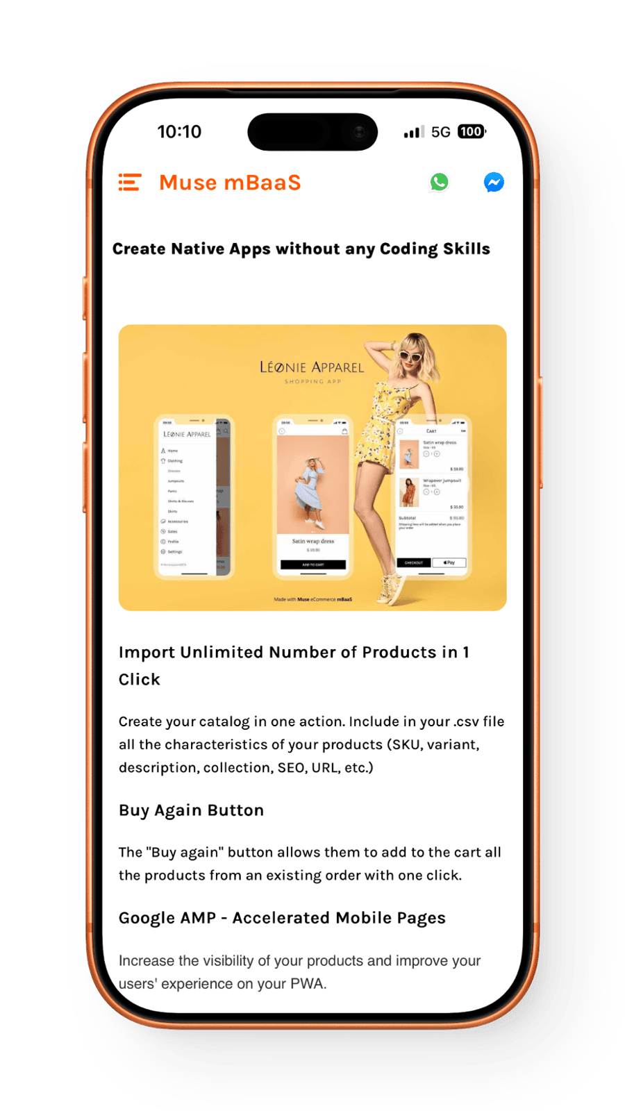 Article Section in Detail