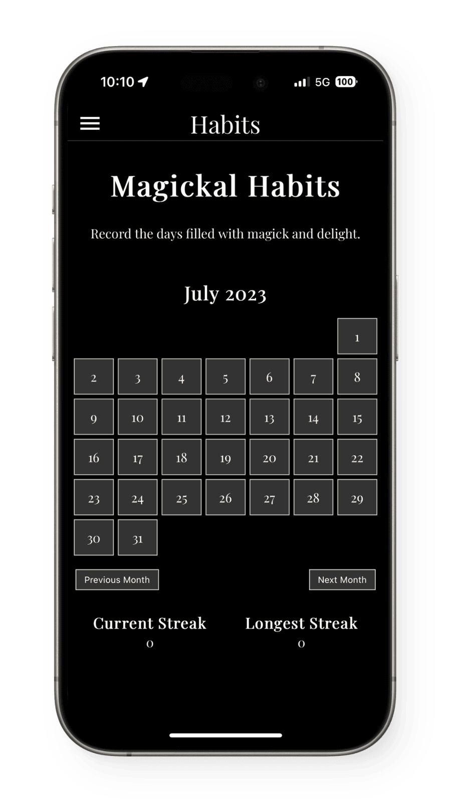 Calendar