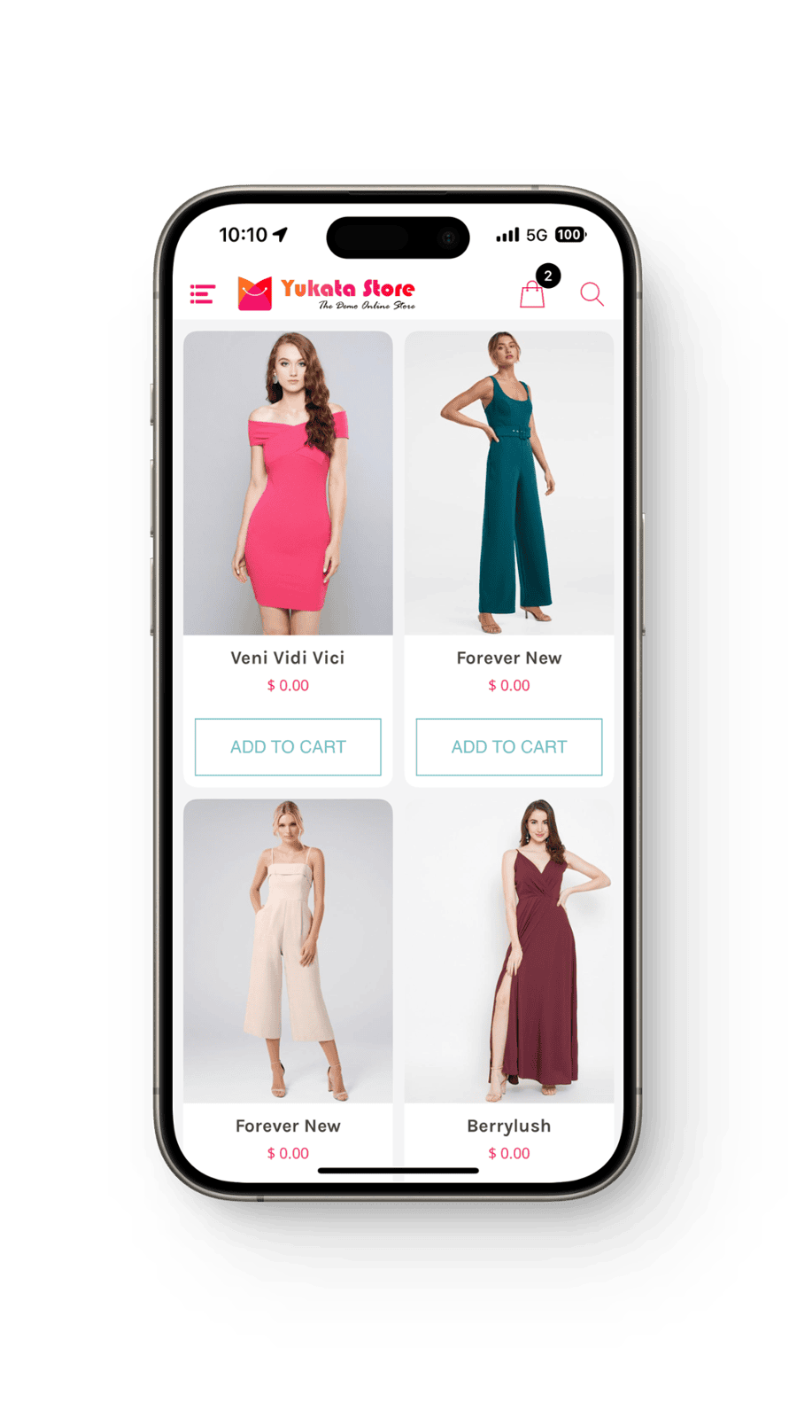 Product Menu