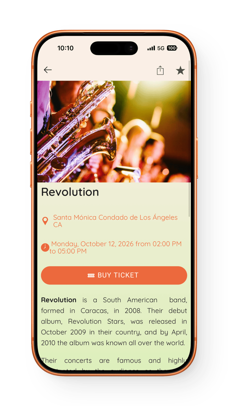 Event Booking