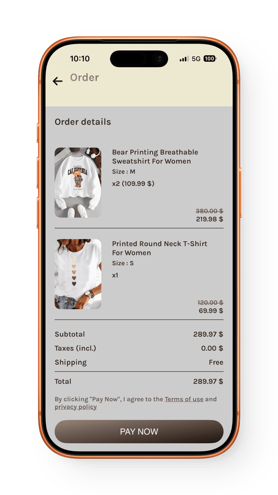 Order Details