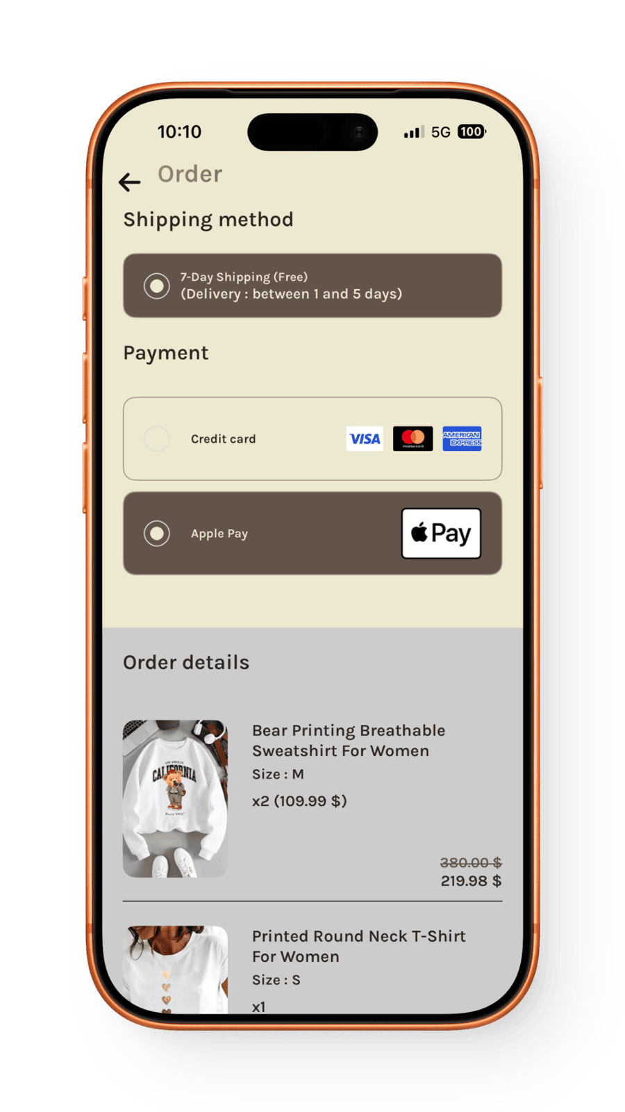 Shipping Method
